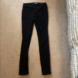 hollister black jeans